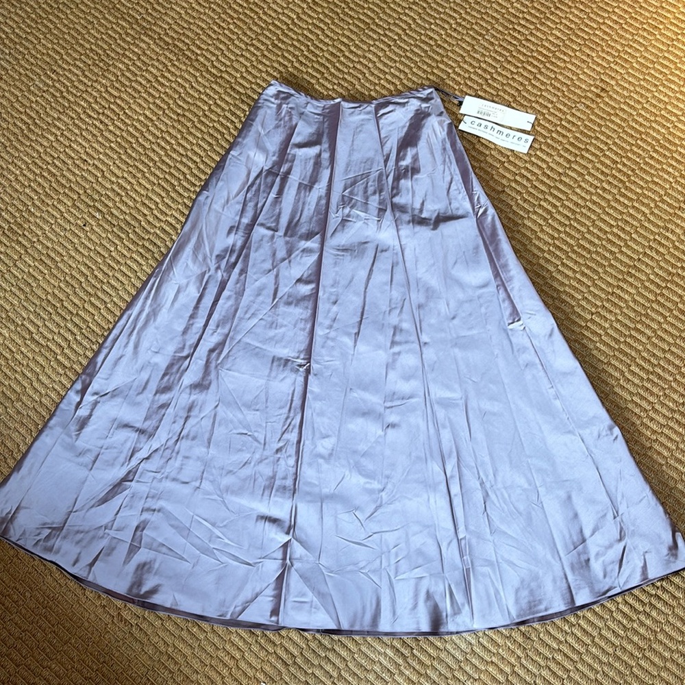 Cashmeres silk full skirt